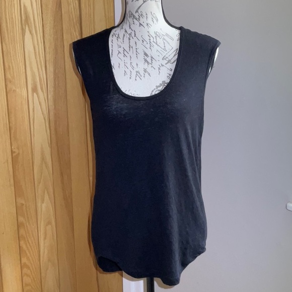 Banana Republic Soft Black Sleeveless top, relaxed fit, XS - Picture 1 of 8